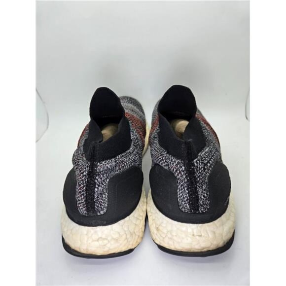 Adidas UltraBoost Laceless Shoes Mens 7.5 Grey Red Running Athletic Gym Sneakers main image 7